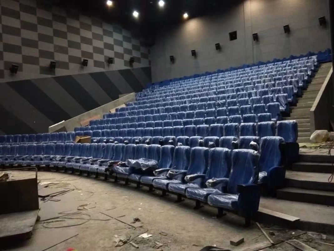Медийная комната Коммерческий театр Сидячие места на заказ Цветный складной дизайн