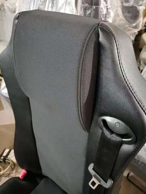 Сильная стальная глубина 460mm ширины 545mm места водителя автобуса искусственной кожи